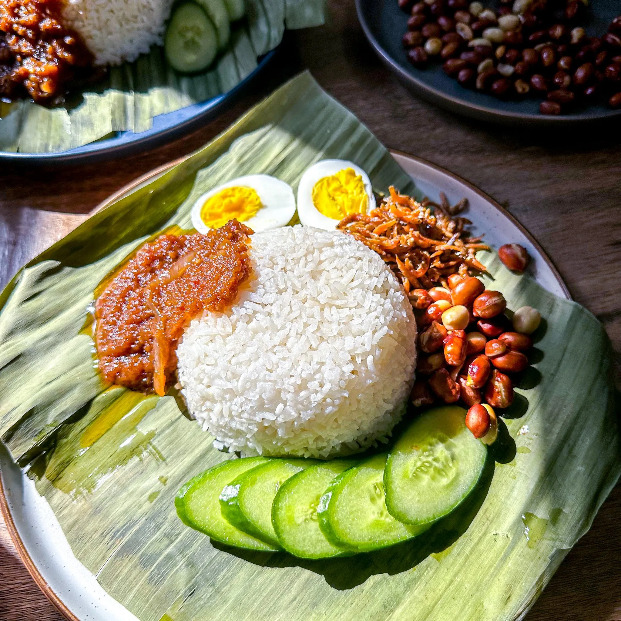 Traditional Malaysian Nasi Lemak